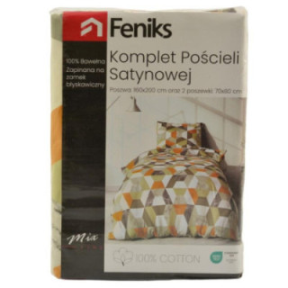 Pościel 160x200cm Bawełna Gloria 02 poduszki 2x70x80